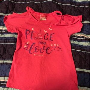 4T girls short sleeve shirt